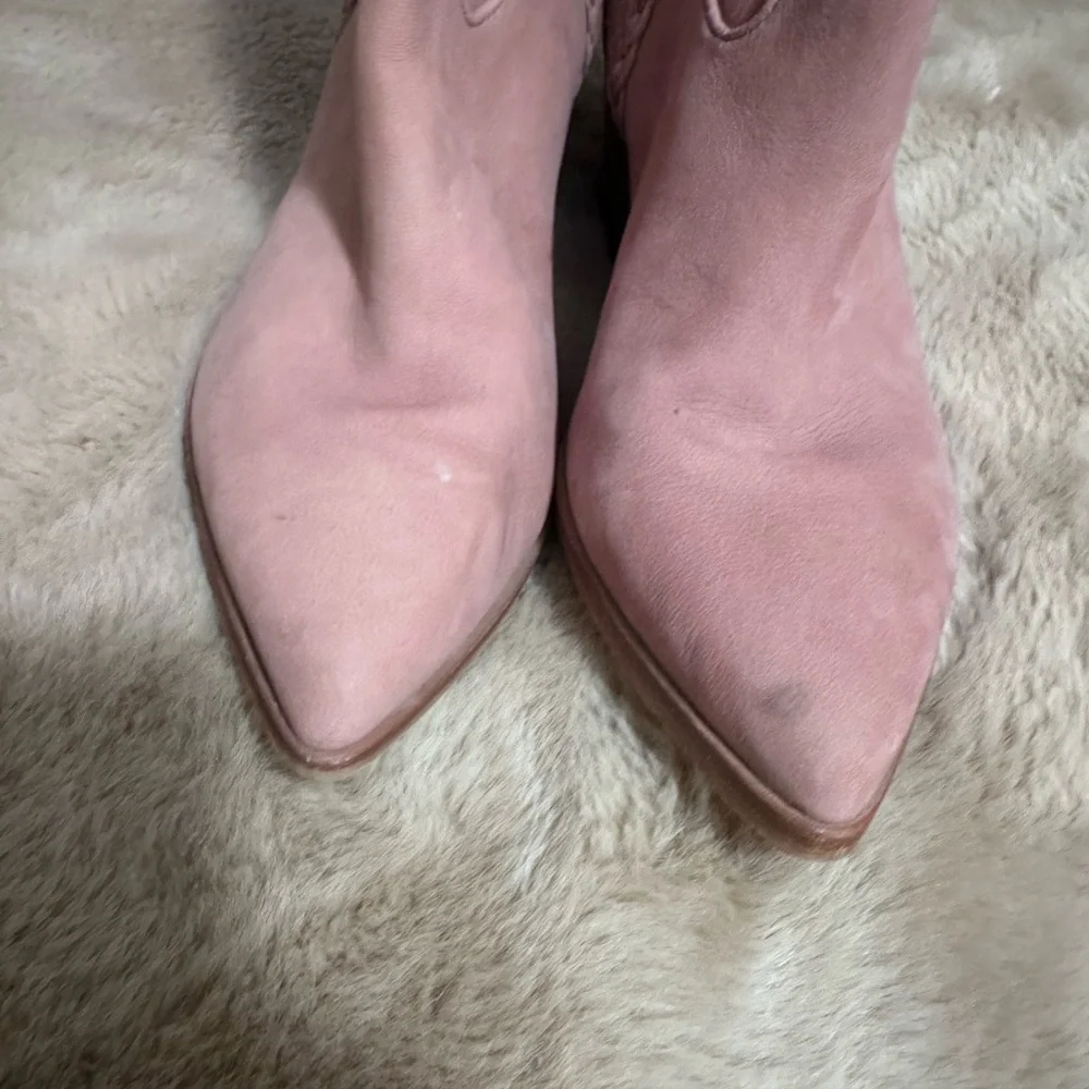 Dolce Vida Loral Women's Pink Western Ankle Boots 7 - Picture 4 of 6